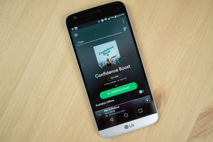Spotify Android App Connect To Facebook